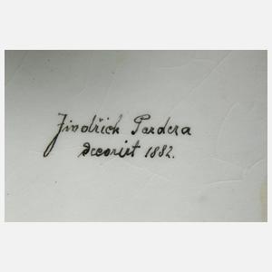 Jindrick Pazdera Prag, Bodenvase Historismus