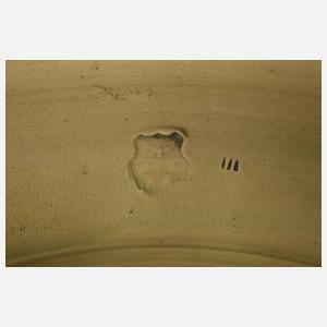 Großer Tafelaufsatz Majolika