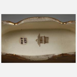 Zsolnay Pecs Schiffchen