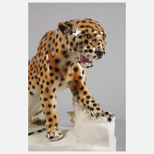 Sitzendorf Leopard