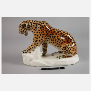 Sitzendorf Leopard