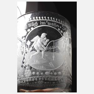 Feines Becherglas Böhmen