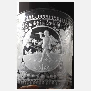 Feines Becherglas Böhmen