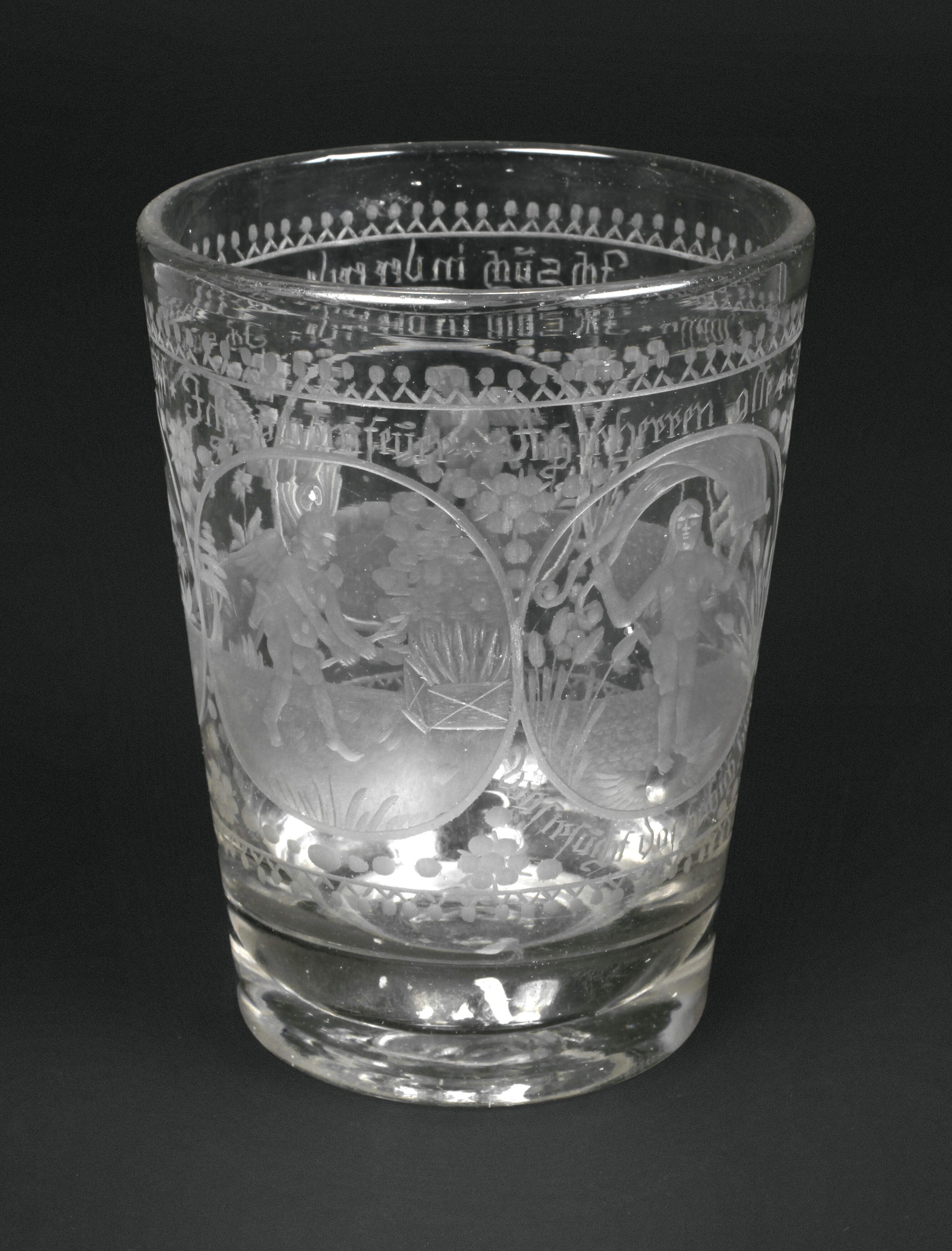 Feines Becherglas Böhmen