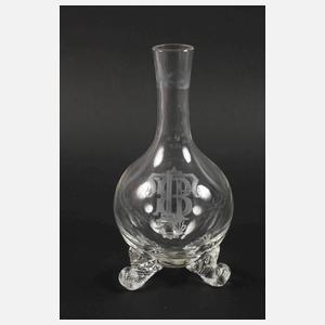 Historismus-Gläserset mit Karaffe