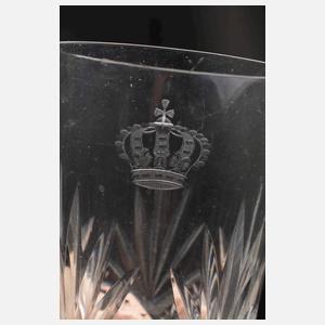 Glas aus dem serbischen Königshaus Peter I.