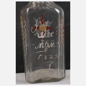 Alpenländische Schnapsflasche