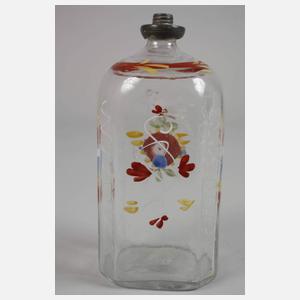 Alpenländische Schnapsflasche