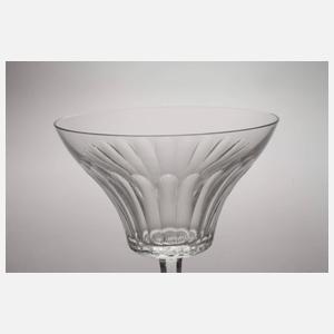 Zehn Champagnerschalen Orrefors