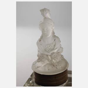 Paar Tintenfässer mit Athenenbüsten