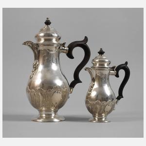 Paar Barocke Berliner Silberkannen