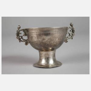 Silber Probierschale