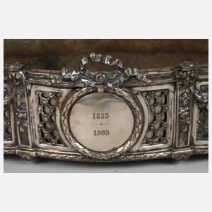 Silber Jardiniere im Klassizistischen Stil