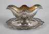 Silber Sauciere im klassizistischen Stil