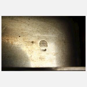 Feine kleine Silberdose