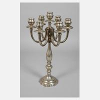 Siebenarmiger Kandelaber Silber111