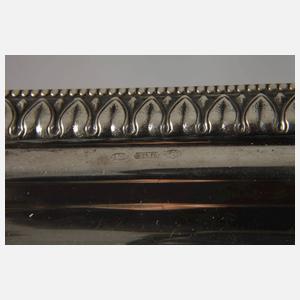 Silber Tablett Italien