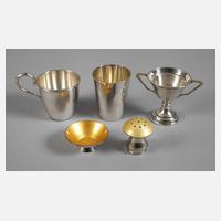 Fünf Teile Silber111