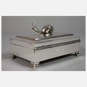 Silber Zigarrendose England