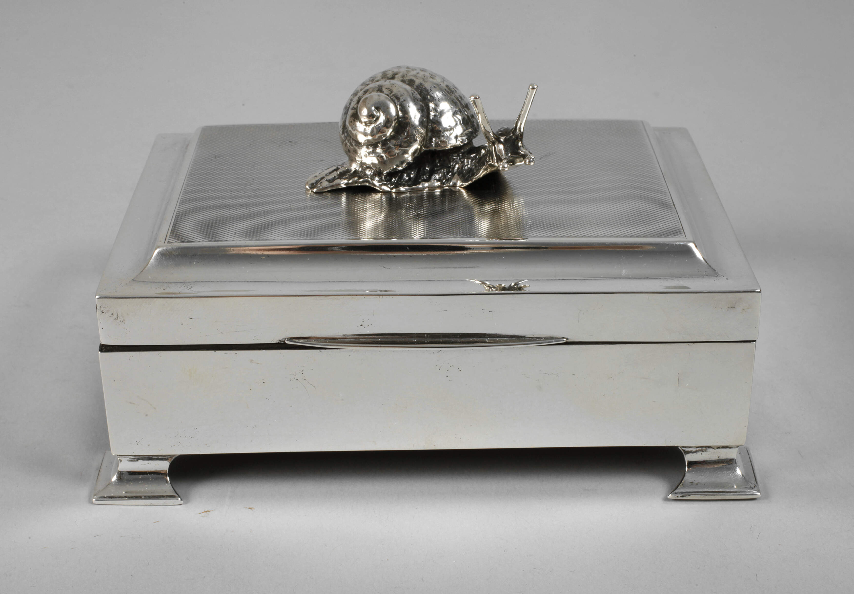 Silber Zigarrendose England