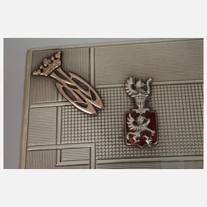 Silber Zigarettenetui