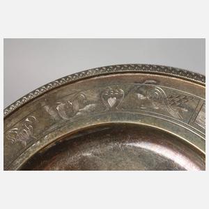 Silber Teller