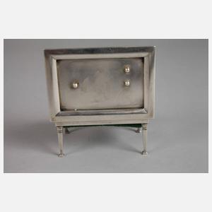 Briefmarkendose als Billardtisch