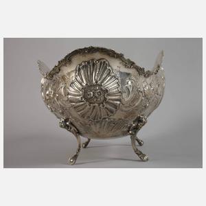 Silber großer Tafelaufsatz aus Adelsbesitz