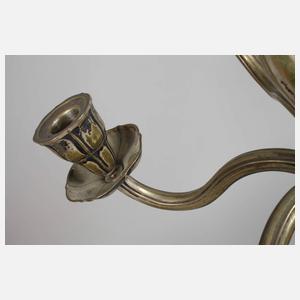 Silber Kandelaber im Barockstil