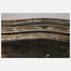 Großes Silber Tablett Italien