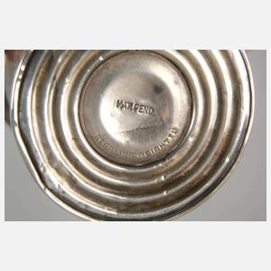 Silber Paar Gewürzstreuer und Saliere