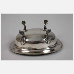 Silber Paar Gewürzstreuer und Saliere