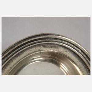 Silber Paar Gewürzstreuer und Saliere