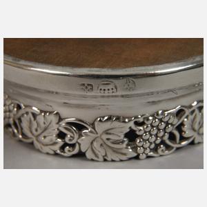 Silber sieben Untersetzer