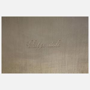 Silber Tablett Chippendale