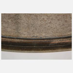 Moderner Silberteller Italien