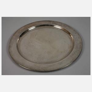Moderner Silberteller Italien