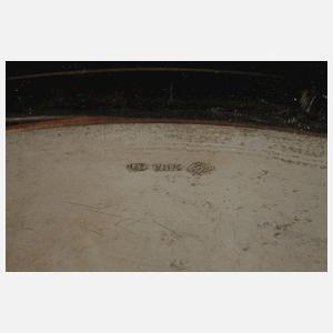 Moderner Silberteller Italien