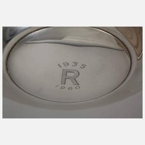 Silber Servierschale Cartier