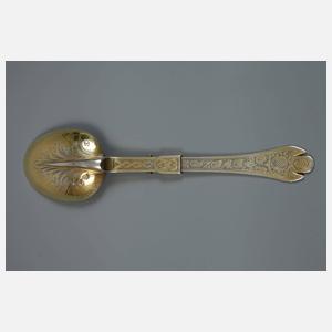Vermeil Klapplöffel Augsburg