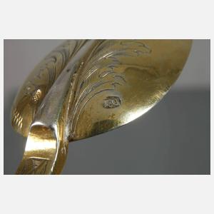 Vermeil Klapplöffel Augsburg