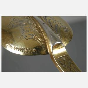Vermeil Klapplöffel Augsburg