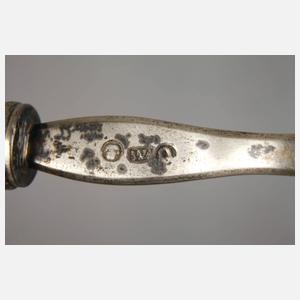 Silber Fischheber Biedermeier