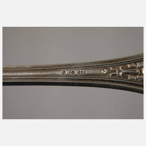 Silber zwölf Speiselöffel Historismus
