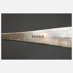 Silberkonvolut Löffel