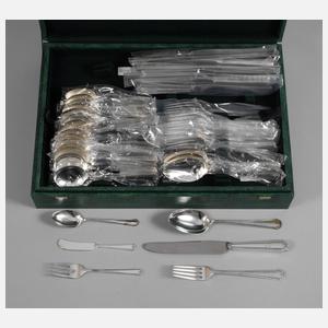 Großes Speisebesteck Silber