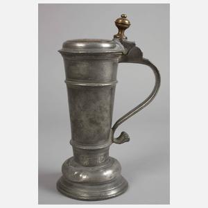 Zinnrörken Messingdeckel