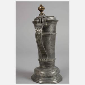 Zinnrörken Messingdeckel