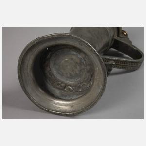 Zinnrörken Messingdeckel