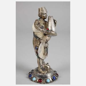 Silberfigur Kellermeister